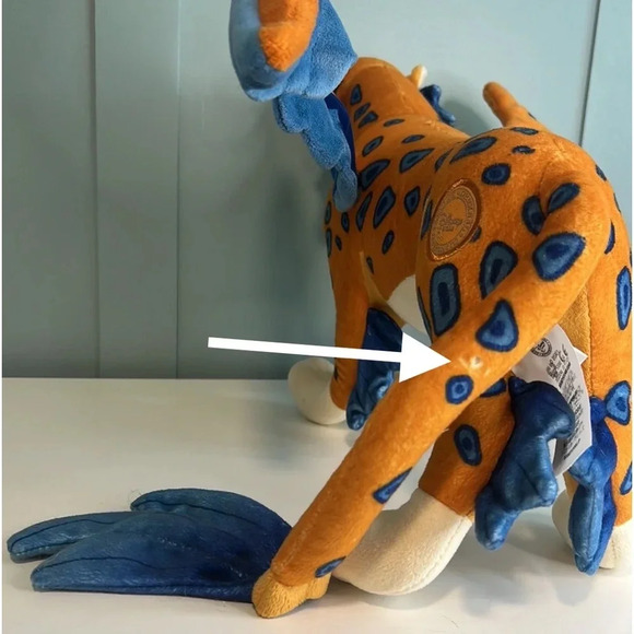 Disney Store Elena Avalor Skylar Jaquin Plush Flying Winged Jaguar. Size 15" - Picture 13 of 14